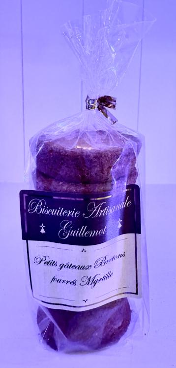 Petits gâteaux bretons fourrés à la myrtille 170 g
