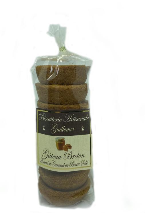 Petits gâteaux bretons fourrés au caramel au beurre salé 170 g